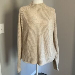 Old Navy Beige XL Tall Turtleneck Sweater